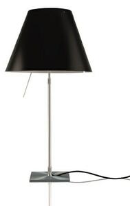 Lampă de masă Luceplan, Negru, Camera de zi, Aluminiu