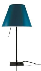 Lampă de masă Luceplan, reglabil, Albastru, Camera de zi, Aluminiu