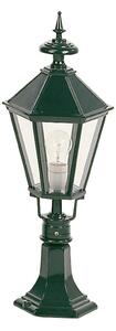 K.S. Verlichting Lumina de cale Edinburgh verde, Verde, Metal, Piedestal pentru exterior