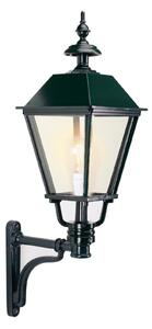 K.S. Verlichting Lumină exterioară Bergen, negru, înălțime 80 cm, metal, IP44, reglabil, Transparent, Metal