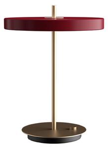 Lampă de masă UMAGE, Asteria Table, reglabil, Roșu, Camera de zi, Aluminiu, Design