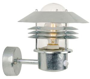 Vejers Aplică de Perete w/Sensor Galvanised