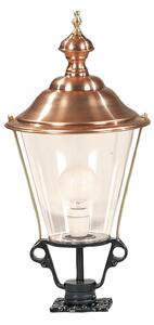 K.S. Verlichting Lumină de drum K3b cu capac cupru, negru, Negru, Metal, Piedestal pentru exterior