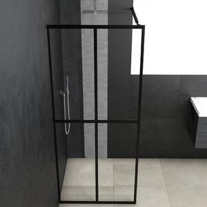 Paravan duș walk-in, 140x195 cm, sticlă securizată transparentă