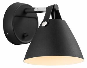 Lampă de perete DFTP by Nordlux, Strap, Negru, Camera de zi, Metal, Modern