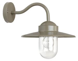 K.S. Verlichting Lampă de perete pentru exterior Dolce, culoare taupe, Gri, Metal