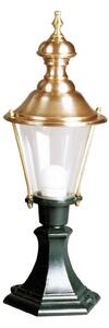 K.S. Verlichting Luuk lampă cu soclu, verde/cupru, înălțime 56 cm, Verde, Metal, Antichitate