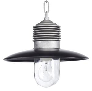 K.S. Verlichting Lampă suspendată clasică pentru exterior Ampere aluminiu/negru, Negru, Metal