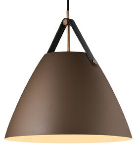 Lustră Pendul DFTP by Nordlux, Strap, reglabil, Maro / Rugină, Camera de zi, Metal, Scandinavă