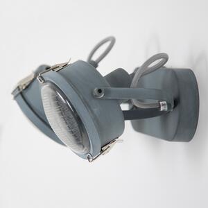 K.S. Verlichting Aplică de perete Satellite cu 2 becuri în gri, reglabil, Gri, Bucătărie, Metal, Design industrial