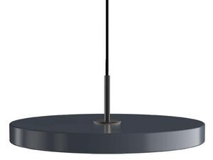 Lampă suspendată LED Asteria Medium, gri închis, Ø 43 cm
