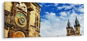 Tablou - Ceasul astronomic din Praga (120x50 cm)