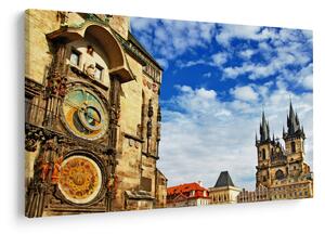 Tablou - Ceasul astronomic din Praga (90x60 cm)