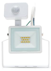 Proiector LED cu senzor LED/10W/230V 4000K IP65 alb Aigostar