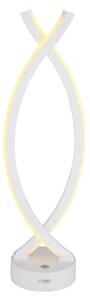 Globo 58457W - Lampă de birou LED tactilă reglabilă HELA LED/1W/3,7V albă