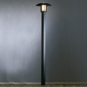 Konstsmide Post de lumină Heimdal, înălțime 200 cm, negru, Negru, Metal, Modern
