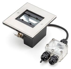 Konstsmide Spot LED încastrare Recessed Spot, handmade in EU, Metalic, Metal, Modern, Luminile încastrate unghiulare