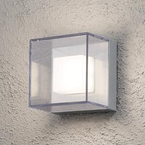 Konstsmide Aplică LED de exterior transparentă Sanremo - IP54, Transparent, Plastic, Modern