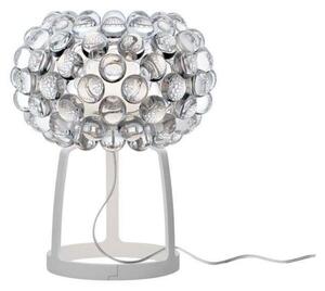 Lampă de masă Foscarini, reglabil, Transparent, Camera de zi, Metal