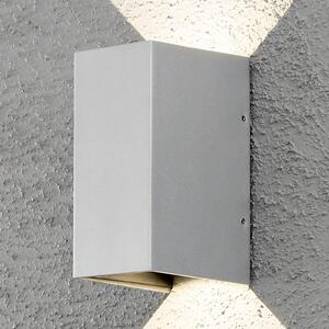 Konstsmide Aplică LED de exterior Cremona 8 cm gri, Gri, Metal, Modern