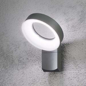 Konstsmide Aplică LED de exterior Asti, Negru, Metal, Modern