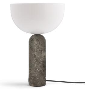 Lampă de masă New Works, Kizu Large, Gri, Camera de zi, Piatră, Design