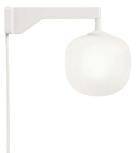 Lampă de perete Muuto, Alb, Camera de zi, Sticlă