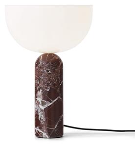 Lampă de masă New Works, Kizu Large, Roșu, Camera de zi, Marmură, Design