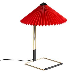 Lampă de masă HAY, Matin 300, reglabil, Roșu, Camera de zi, Metal, Design