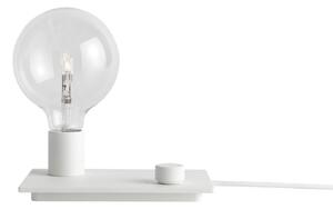 Lampă de masă Muuto, Alb, Camera de zi, Aluminiu, Design