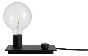 Lampă de masă Muuto, Negru, dormitor, Aluminiu, Design