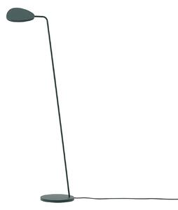 Lampadar Muuto, reglabil, Verde, Camera de zi, Aluminiu