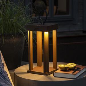 Konstsmide LED lumină decorativă Cannes USB, rugină, reglabil, Maro / Rugină, Metal, Modern