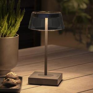 Konstsmide Lampă de masă Scilla LED cu USB, negru, reglabil, Negru, Metal, Modern