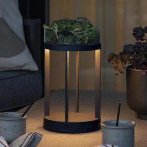 Konstsmide Lampă decorativă LED Chieti USB, negru, reglabil, Negru, Metal, Modern