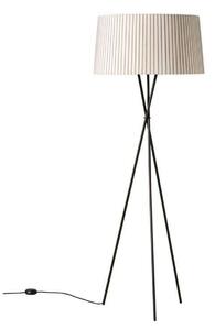 Lampadar Santa & Cole, reglabil, Negru, Camera de zi, Metal