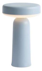 Lampă de masă Muuto, reglabil, Albastru, Camera de zi, Plastic