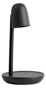 Lampă de masă Muuto, Negru, Camera de zi, Lemn