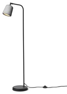 Lampadar New Works, Material, Negru, Camera de zi, Beton, Design