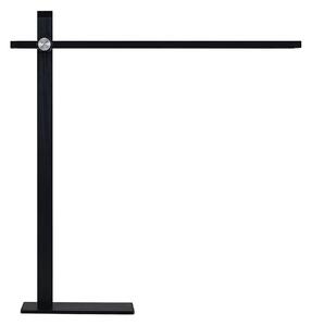 Lampă de masă Lucande, Wasko, reglabil, Negru, Studiu / Birou, Metal, Modern
