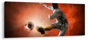 Tablou - Fotbalistul (120x50 cm)