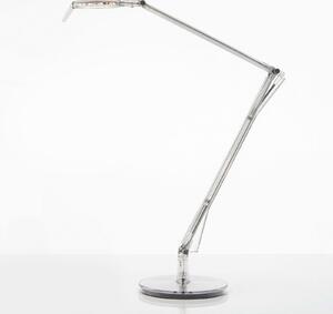 Kartell Aledin Tec lampă de masă LED, transparent, Transparent, Camera de zi / sufragerie, Plastic, Modern