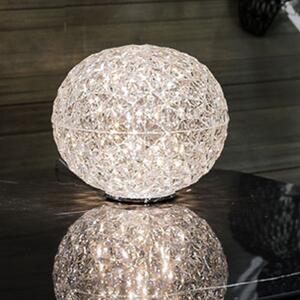Kartell Planet lampă de masă LED sferă, transp., Transparent, Camera de zi / sufragerie, Plastic, Design