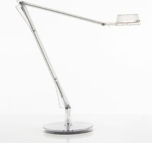 Kartell Aledin Dec - lampă masă LED, transparent, Transparent, Camera de zi / sufragerie, Plastic, Modern
