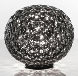 Kartell Planet lampă masă LED sferă, gri fumuriu, Gri, Camera de zi / sufragerie, Plastic, Design
