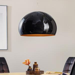 Kartell FL/Y - lampă suspendată LED, negru lucios, reglabil, Negru, Camera de zi / sufragerie, Plastic, Design