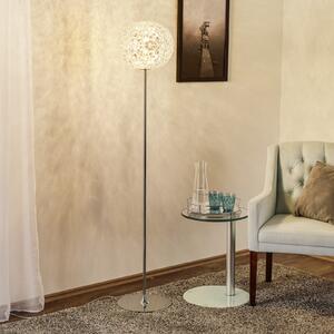 Kartell Planet lampă podea LED 160cm clar cristal, reglabil, Transparent, Camera de zi / sufragerie, Plastic, Design