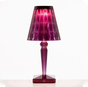 Kartell Big Battery - Lampă de masă IP54, prună, reglabil, Violet, Plastic, Design
