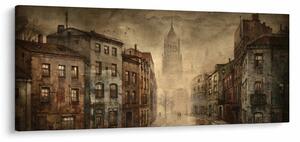 Tablou - Pictura orașului (120x50 cm)