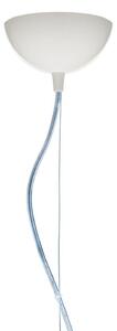 Kartell FL/Y - lampă suspendată LED, alb mat, reglabil, Alb, Camera de zi / sufragerie, Plastic, Design